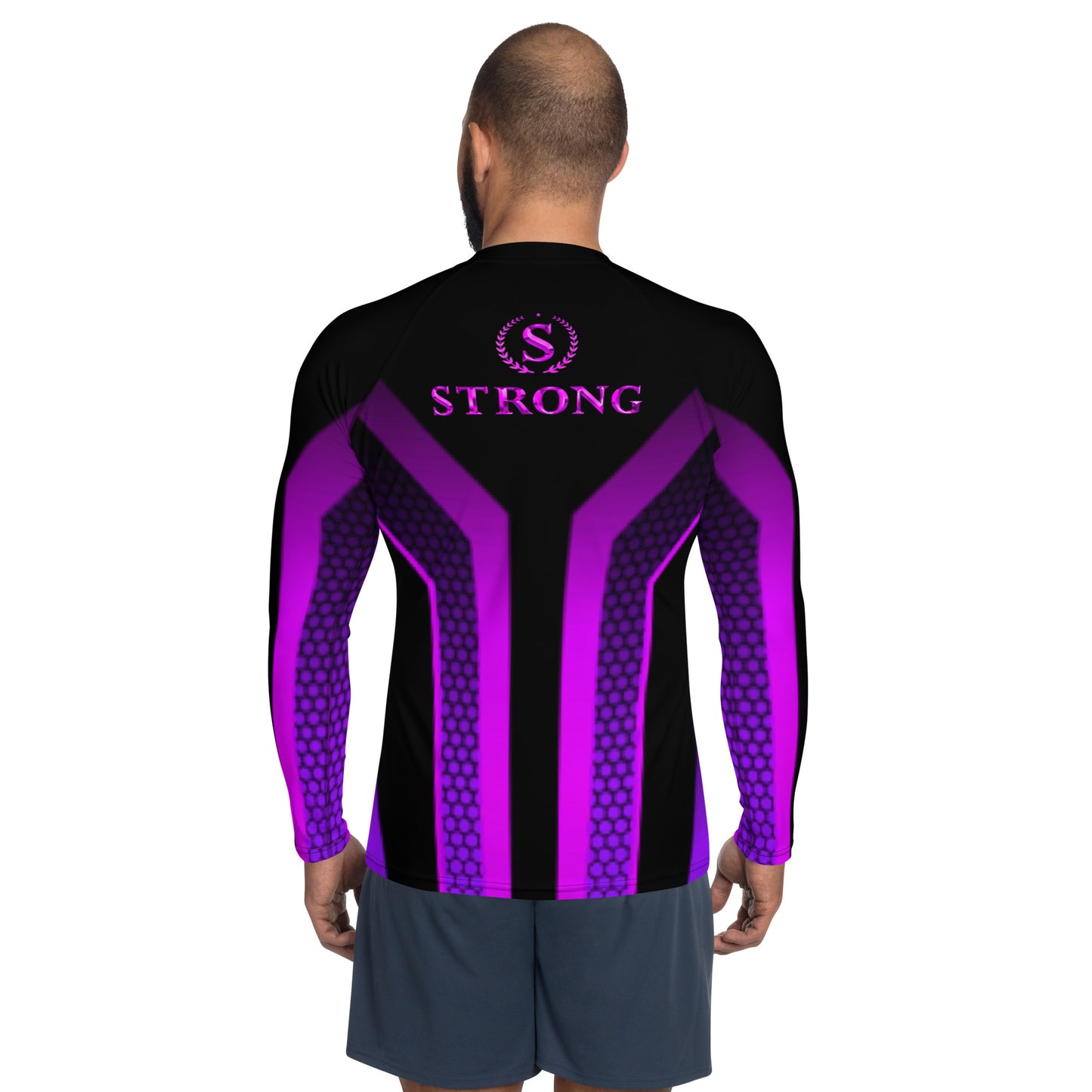 Men's Rash Guard,Simple Logo