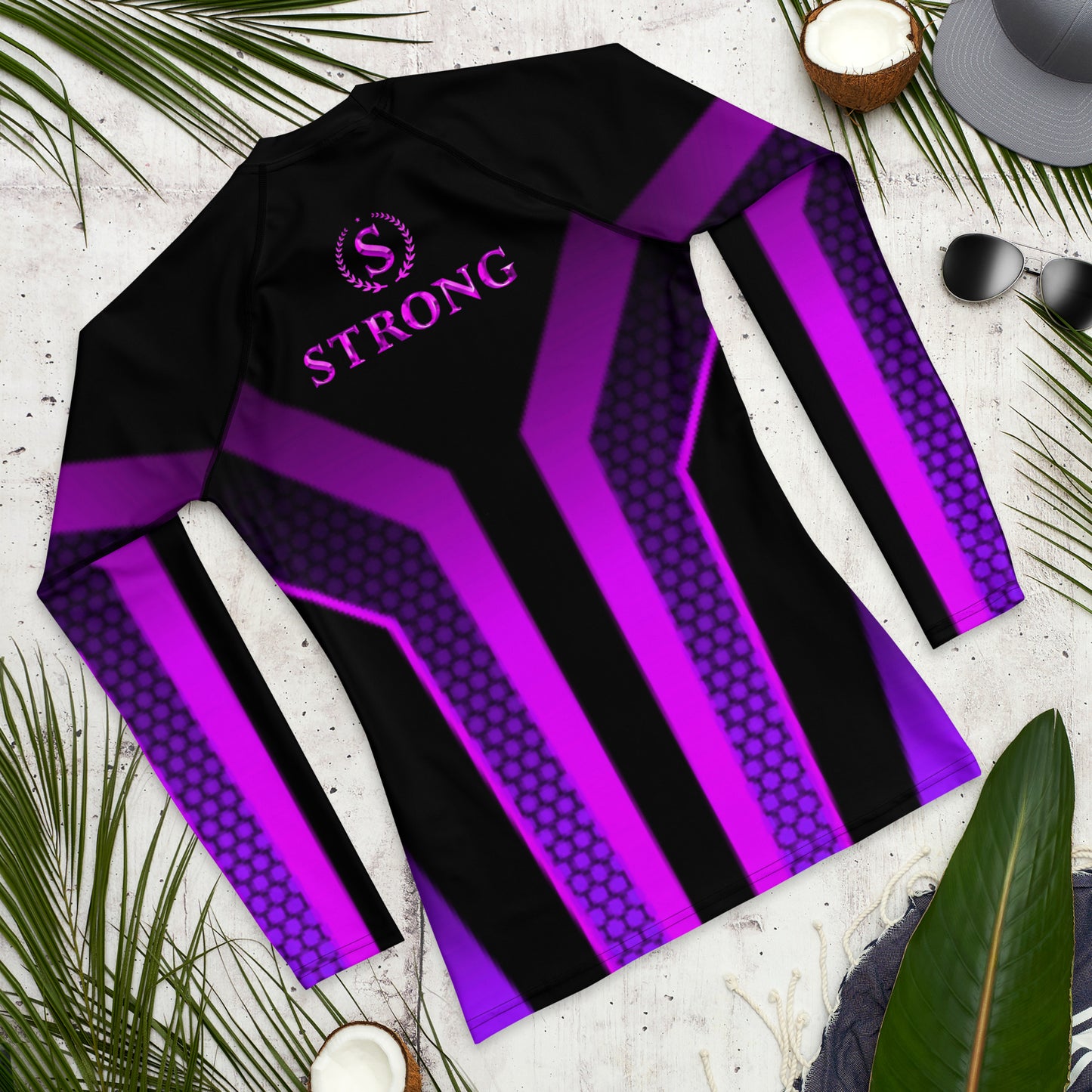 Men's Rash Guard,Simple Logo