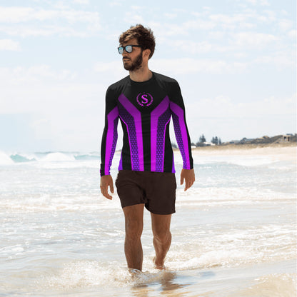 Men's Rash Guard,Simple Logo