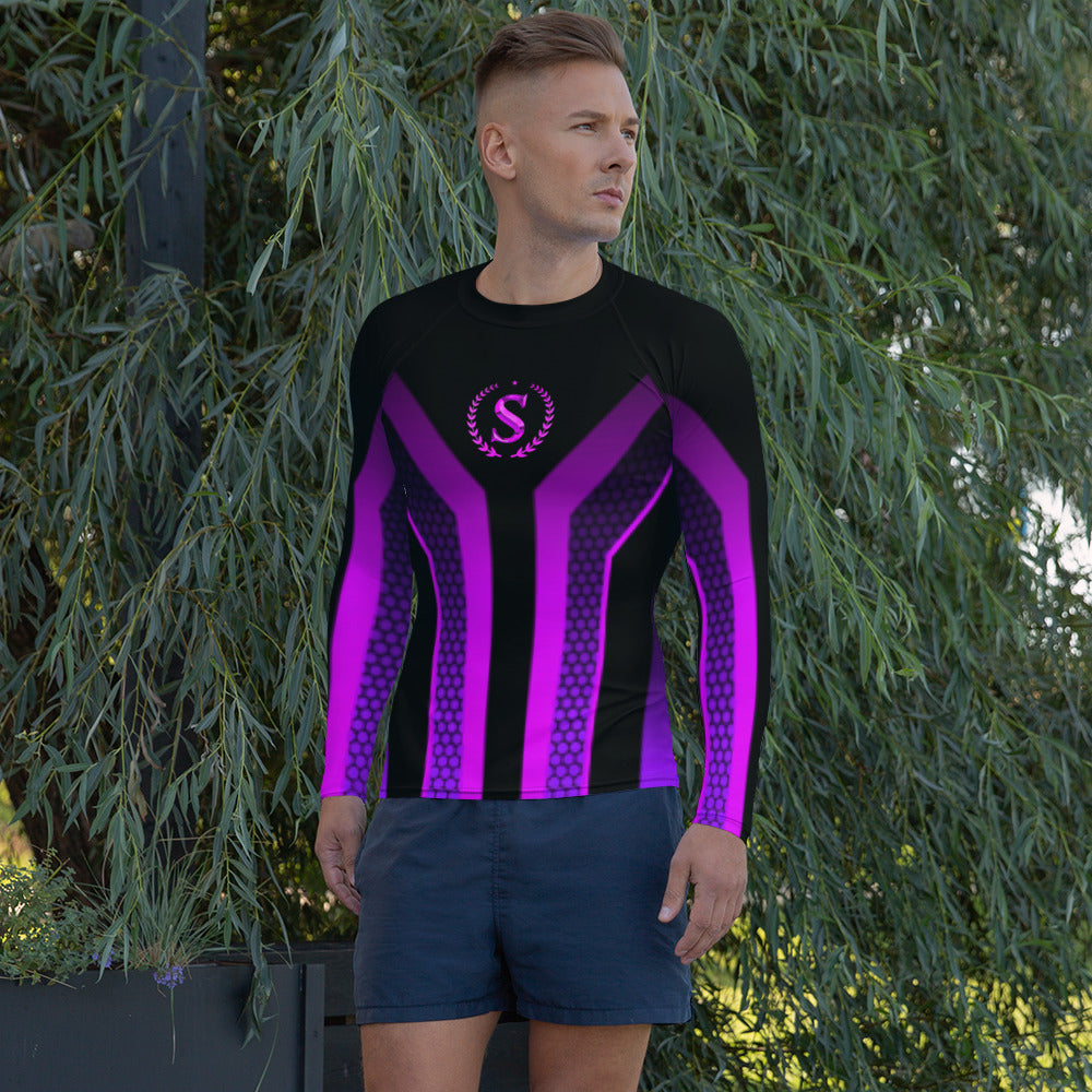 Men's Rash Guard,Simple Logo