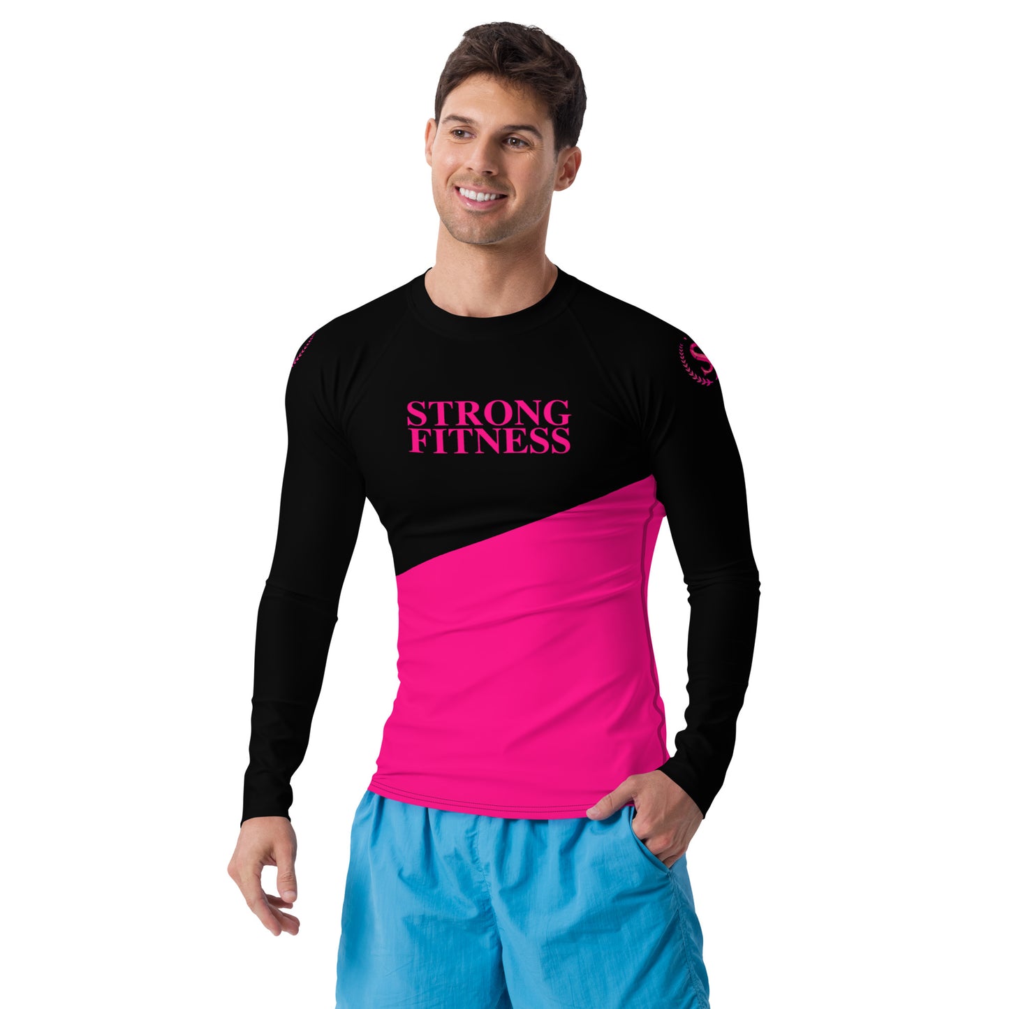 Men's Rash Guard,Strong Fitness