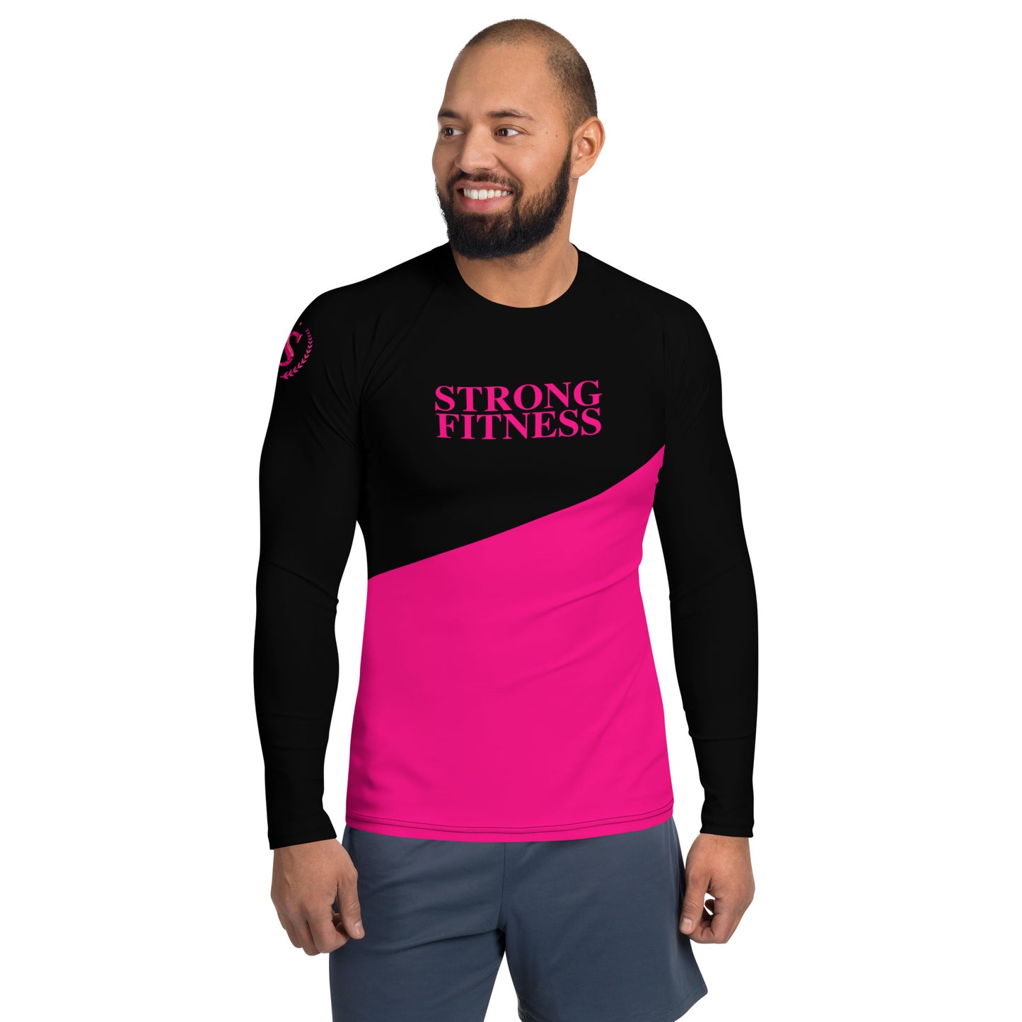 Men's Rash Guard,Strong Fitness