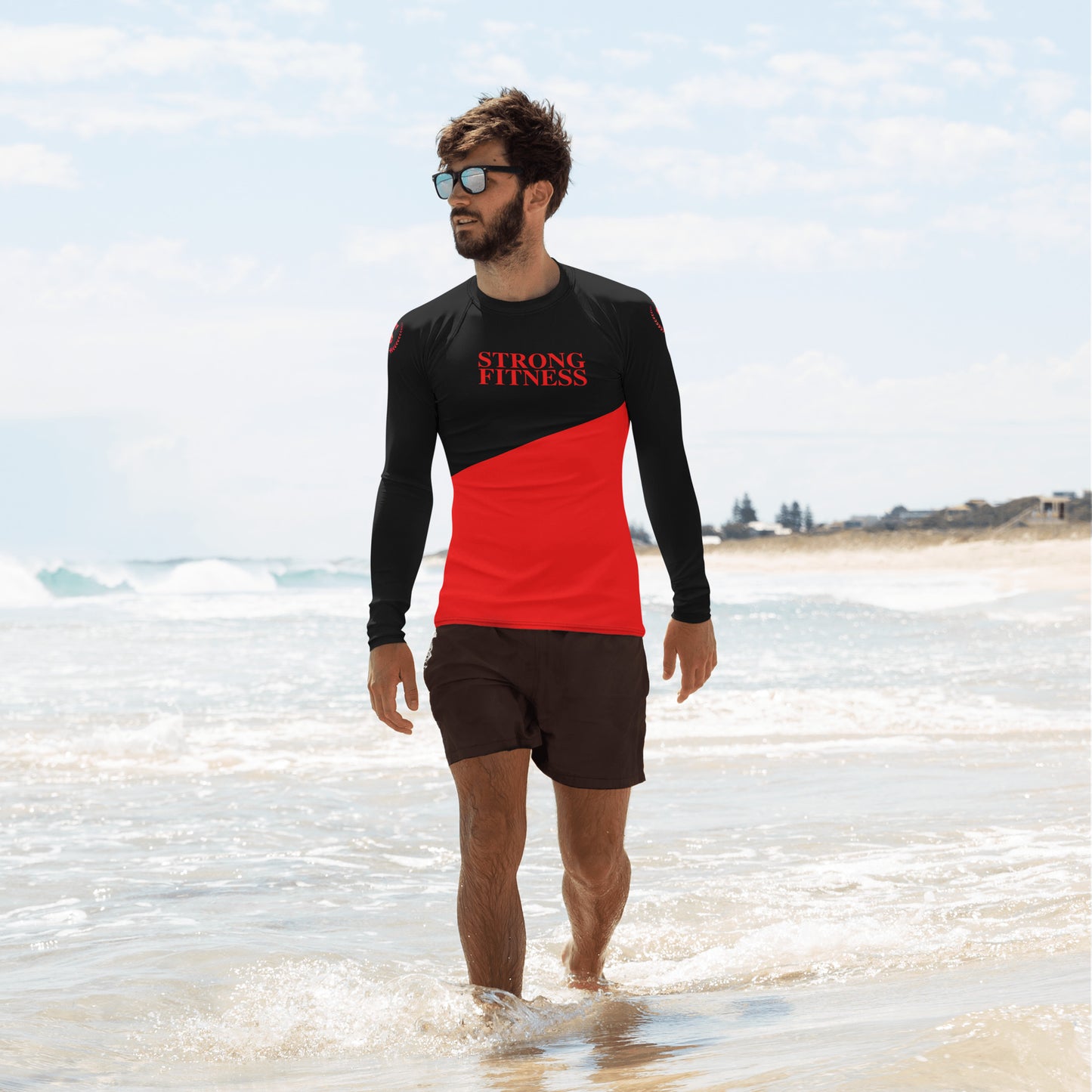 Men's Rash Guard,Strong Fitness