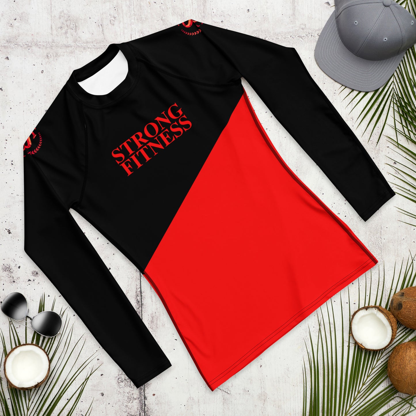 Men's Rash Guard,Strong Fitness