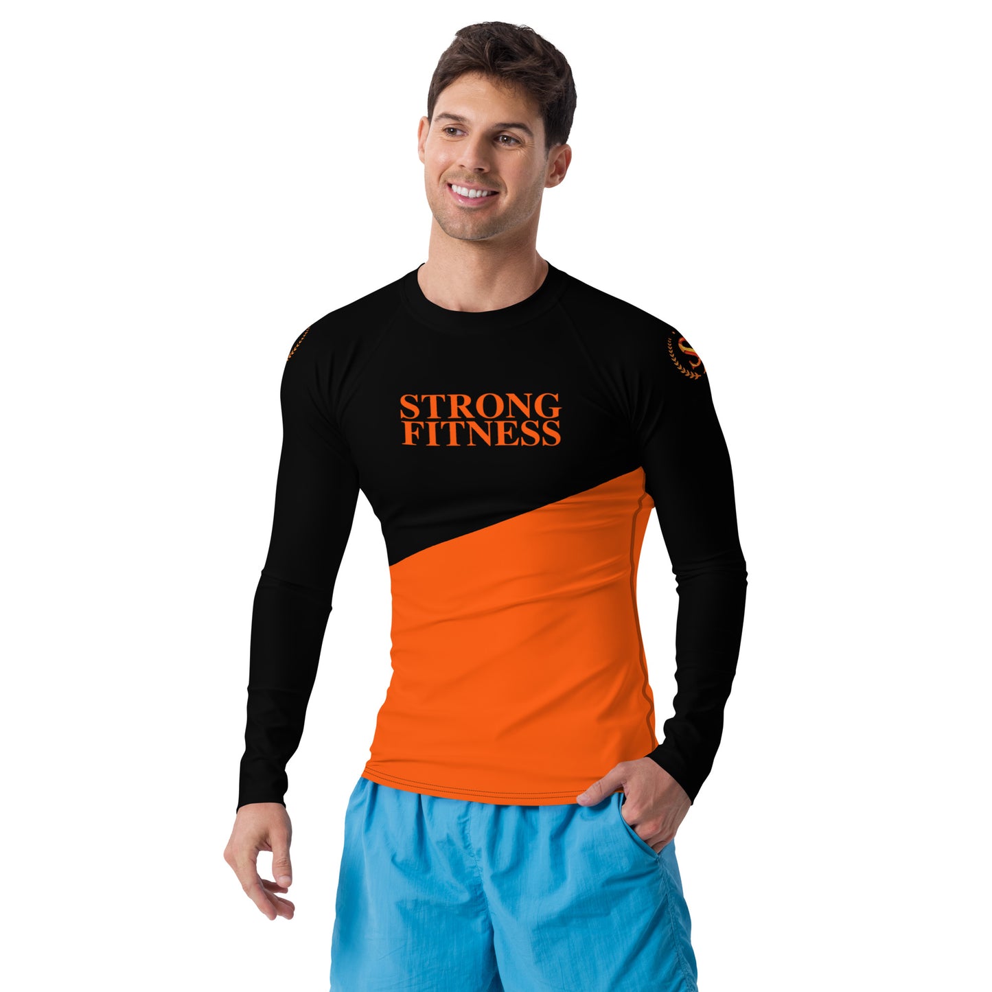 Men's Rash Guard,Strong Fitness