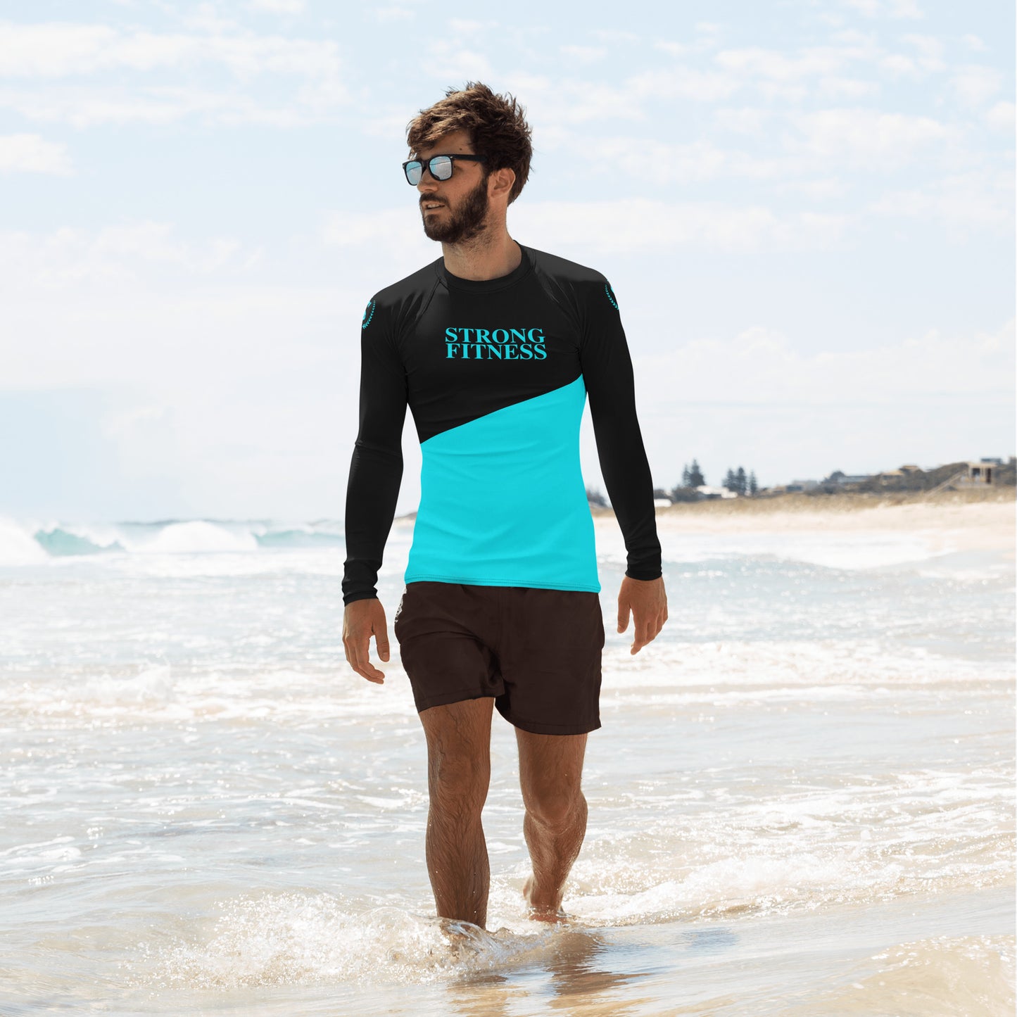 Men's Rash Guard,Strong Fitness