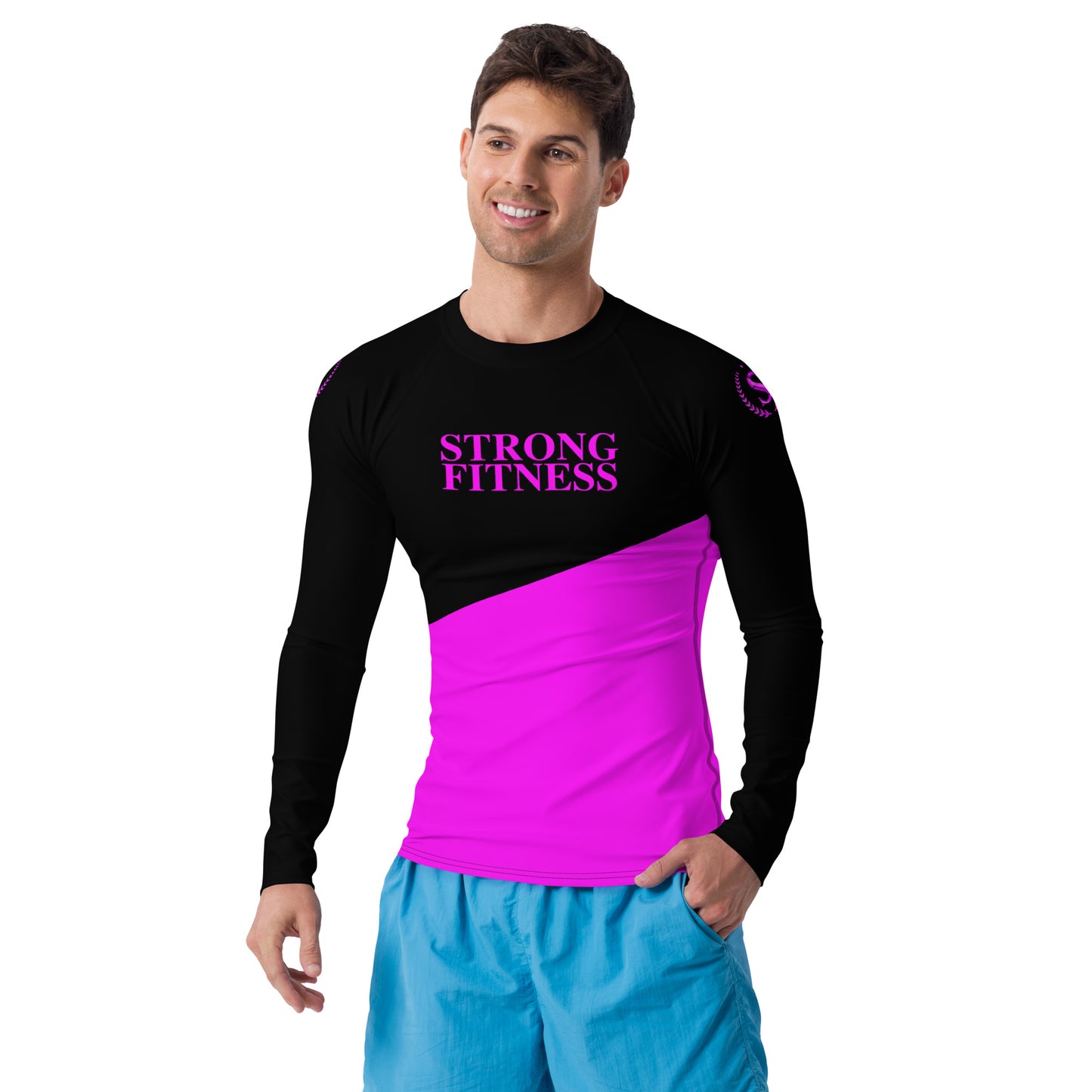 Men's Rash Guard,Strong Fitness