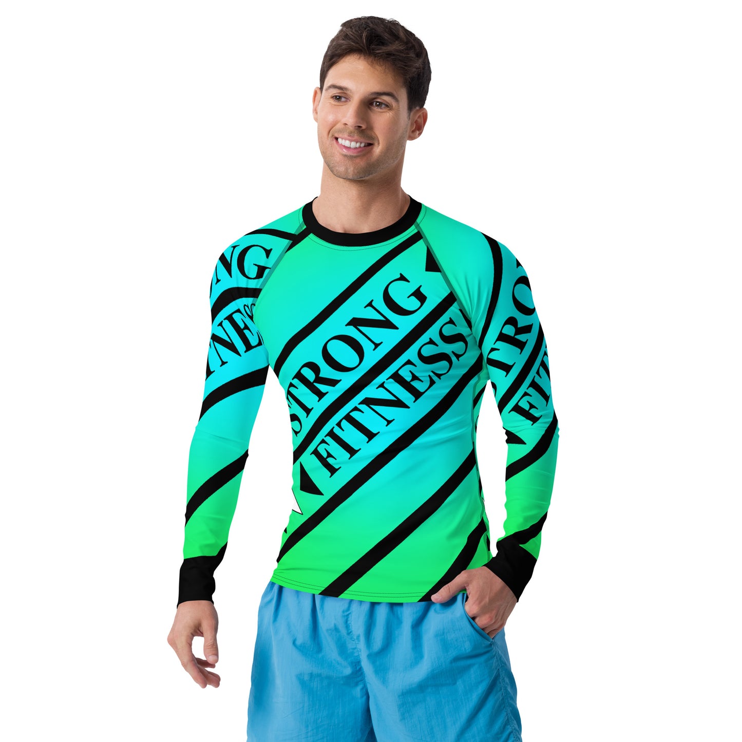 Men's Rash Guard,Strong Fitness