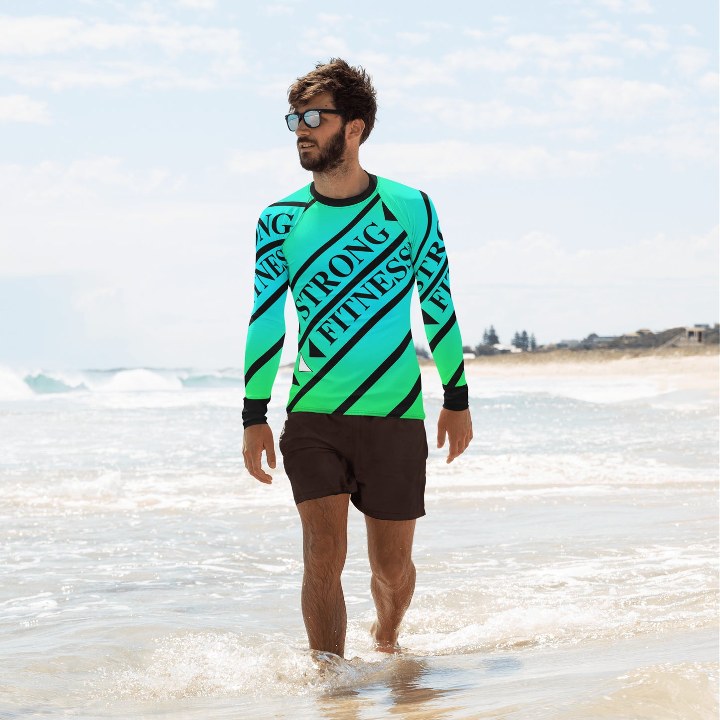 Men's Rash Guard,Strong Fitness