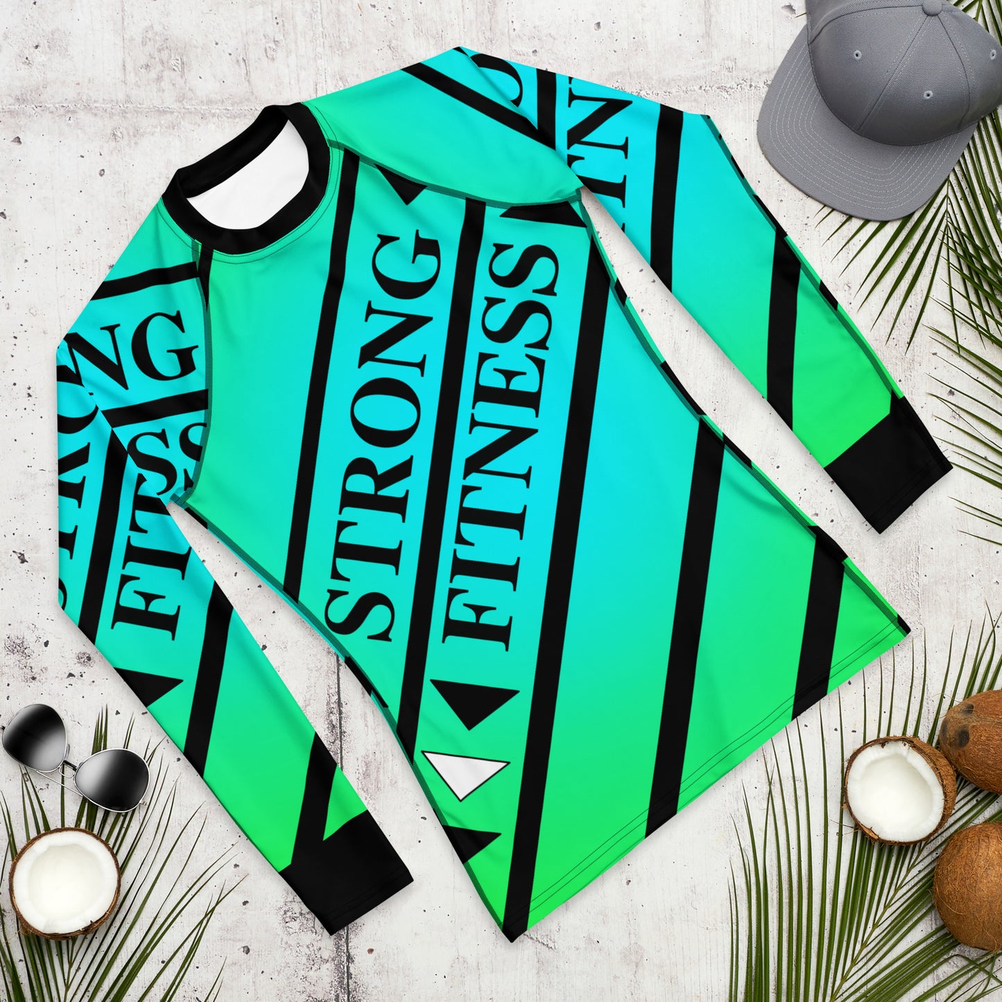 Men's Rash Guard,Strong Fitness