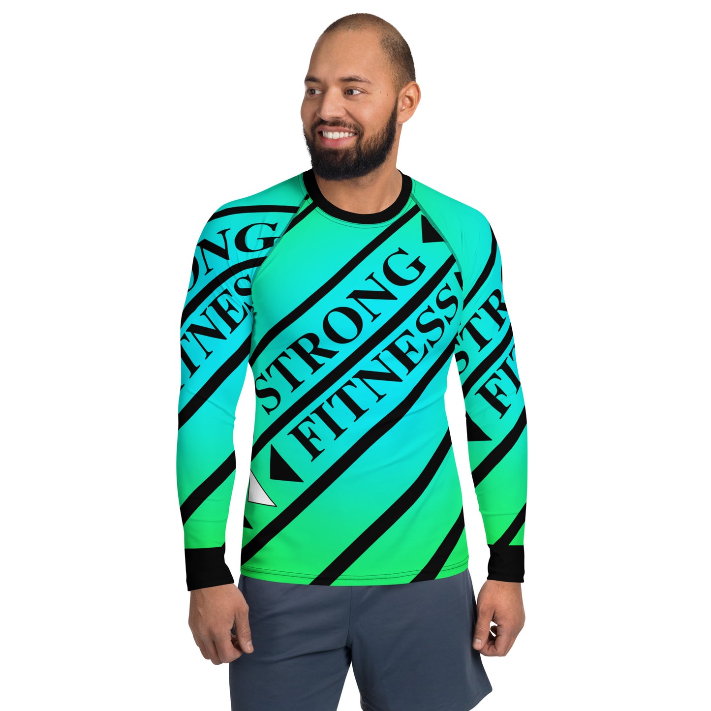 Men's Rash Guard,Strong Fitness