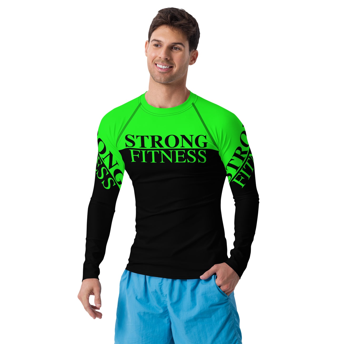 Men's Rash Guard,Strong Fitness