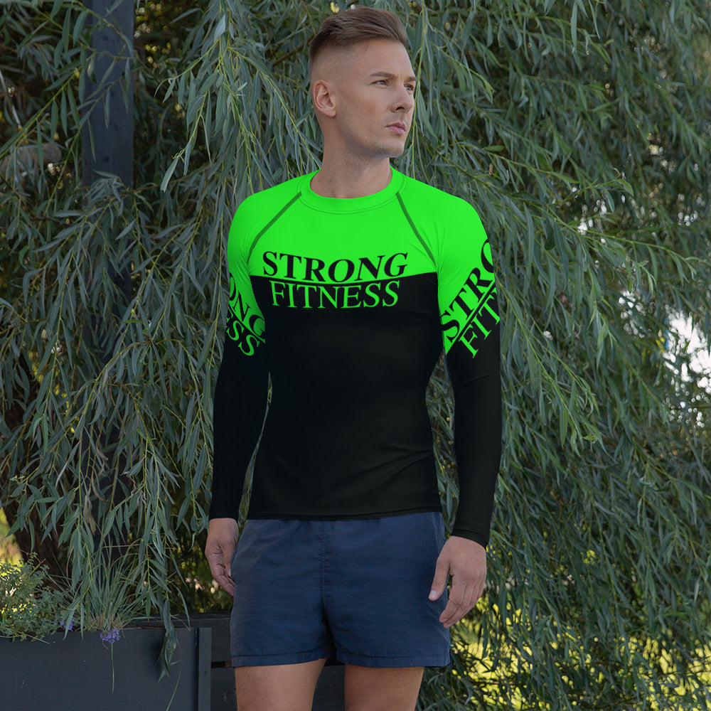 Men's Rash Guard,Strong Fitness