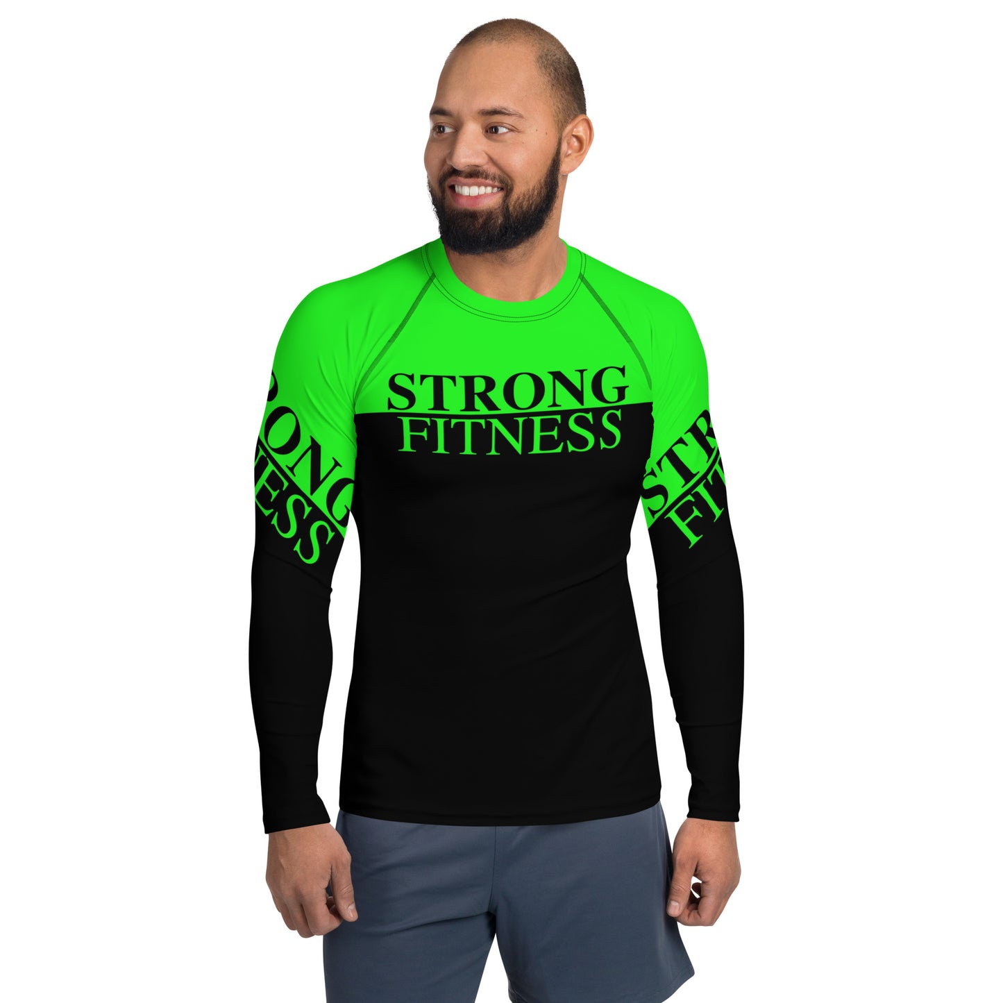 Men's Rash Guard,Strong Fitness