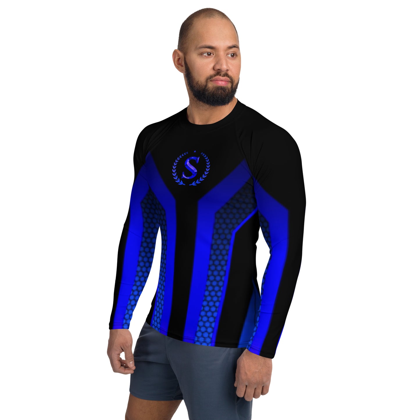 Men's Rash Guard,Simple Logo