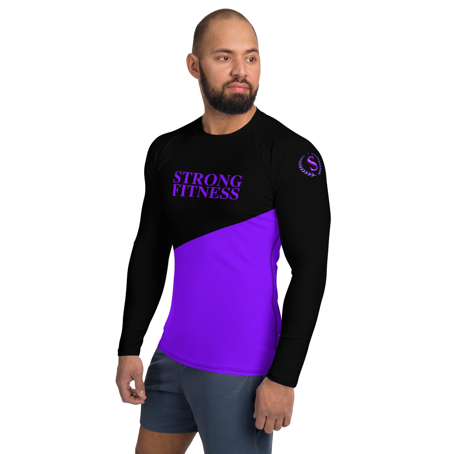 Men's Rash Guard,Strong Fitness