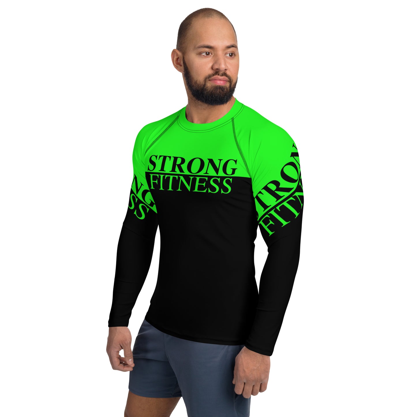 Men's Rash Guard,Strong Fitness