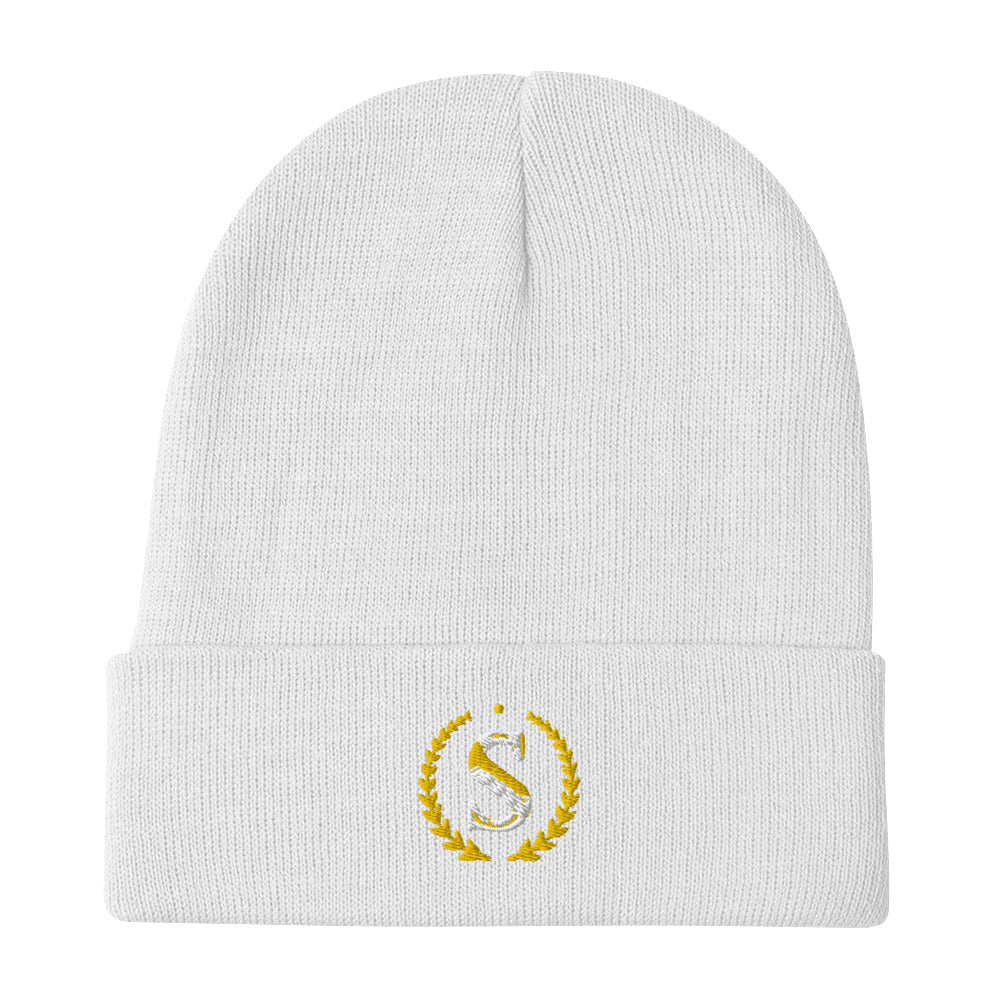 Embroidered Beanie