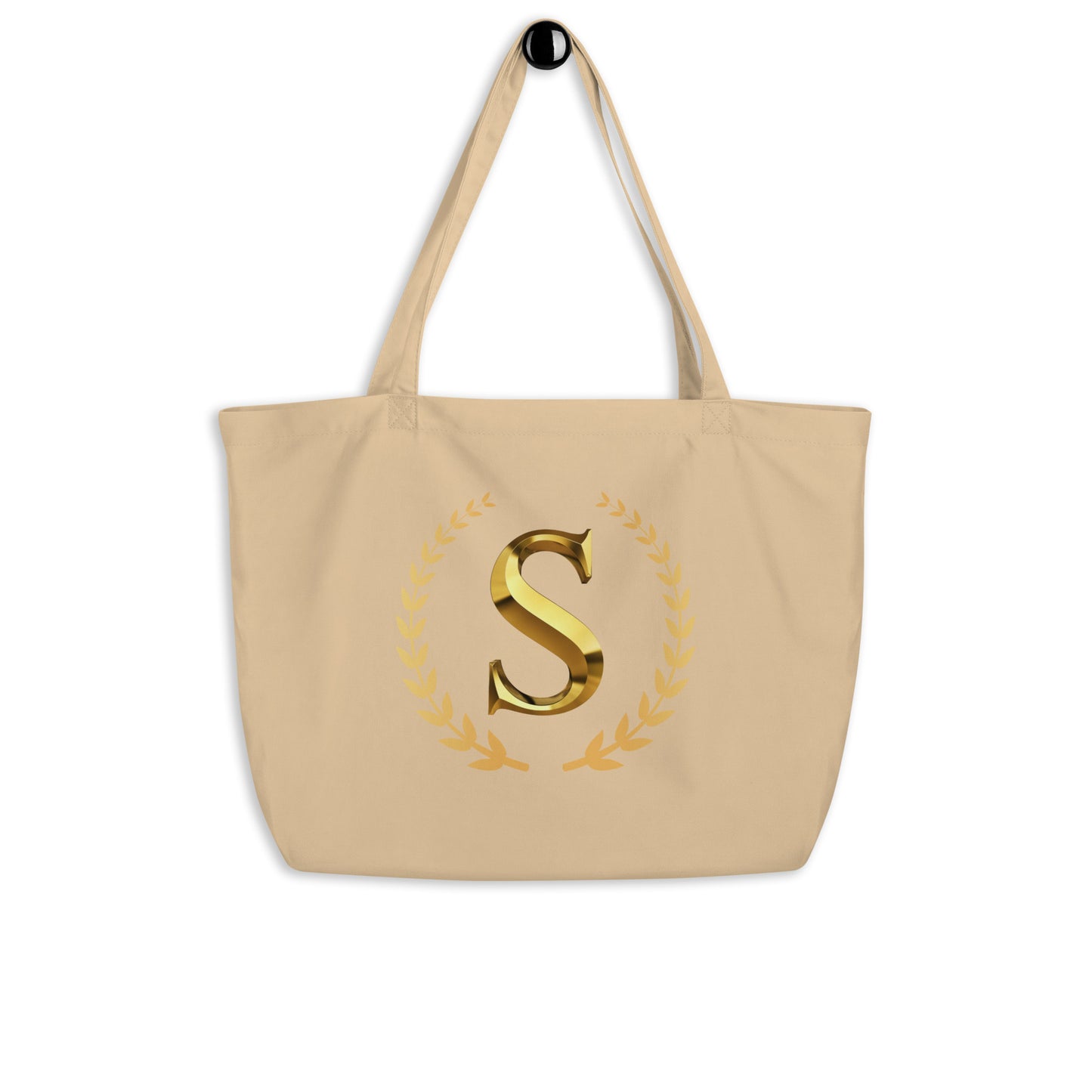 Large organic tote bag