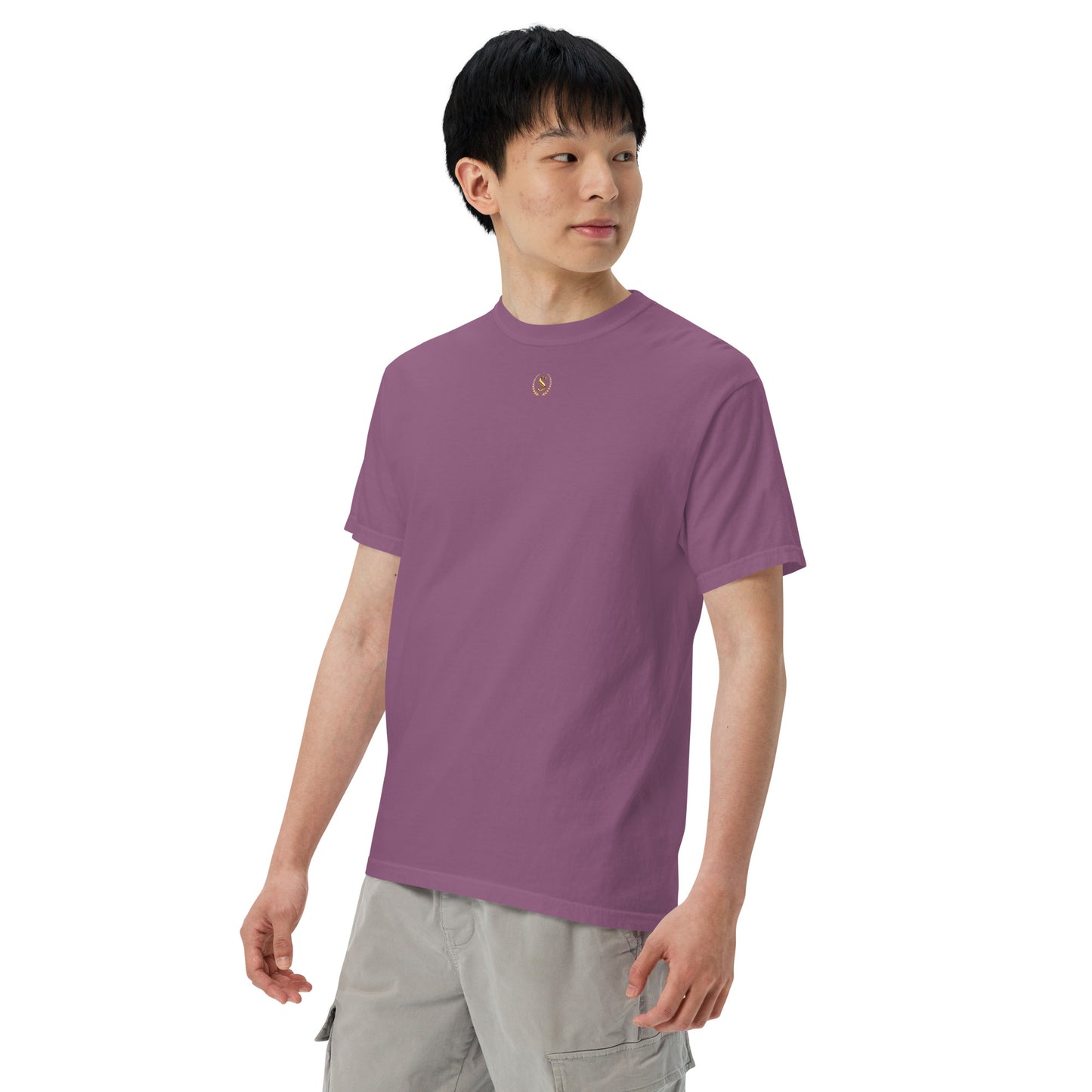 Men’s garment-dyed heavyweight t-shirt