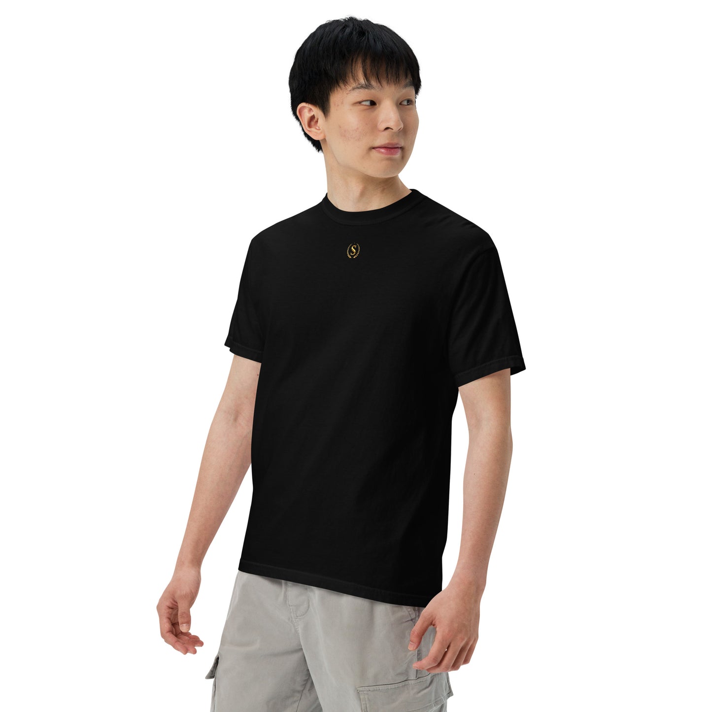 Men’s garment-dyed heavyweight t-shirt