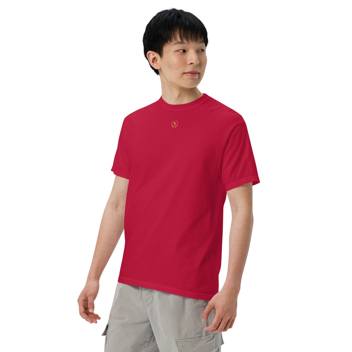 Men’s garment-dyed heavyweight t-shirt