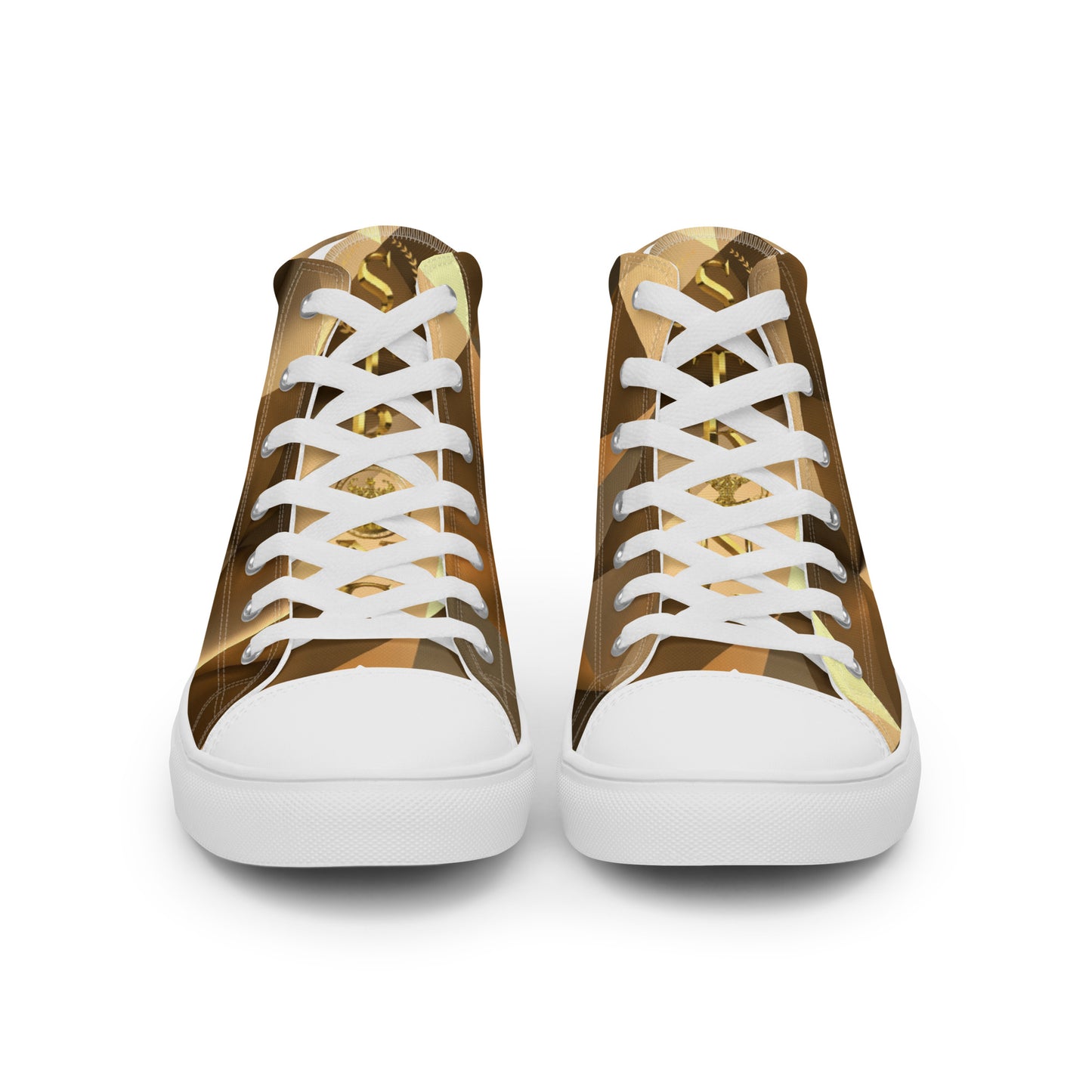 Men’s high top canvas shoes