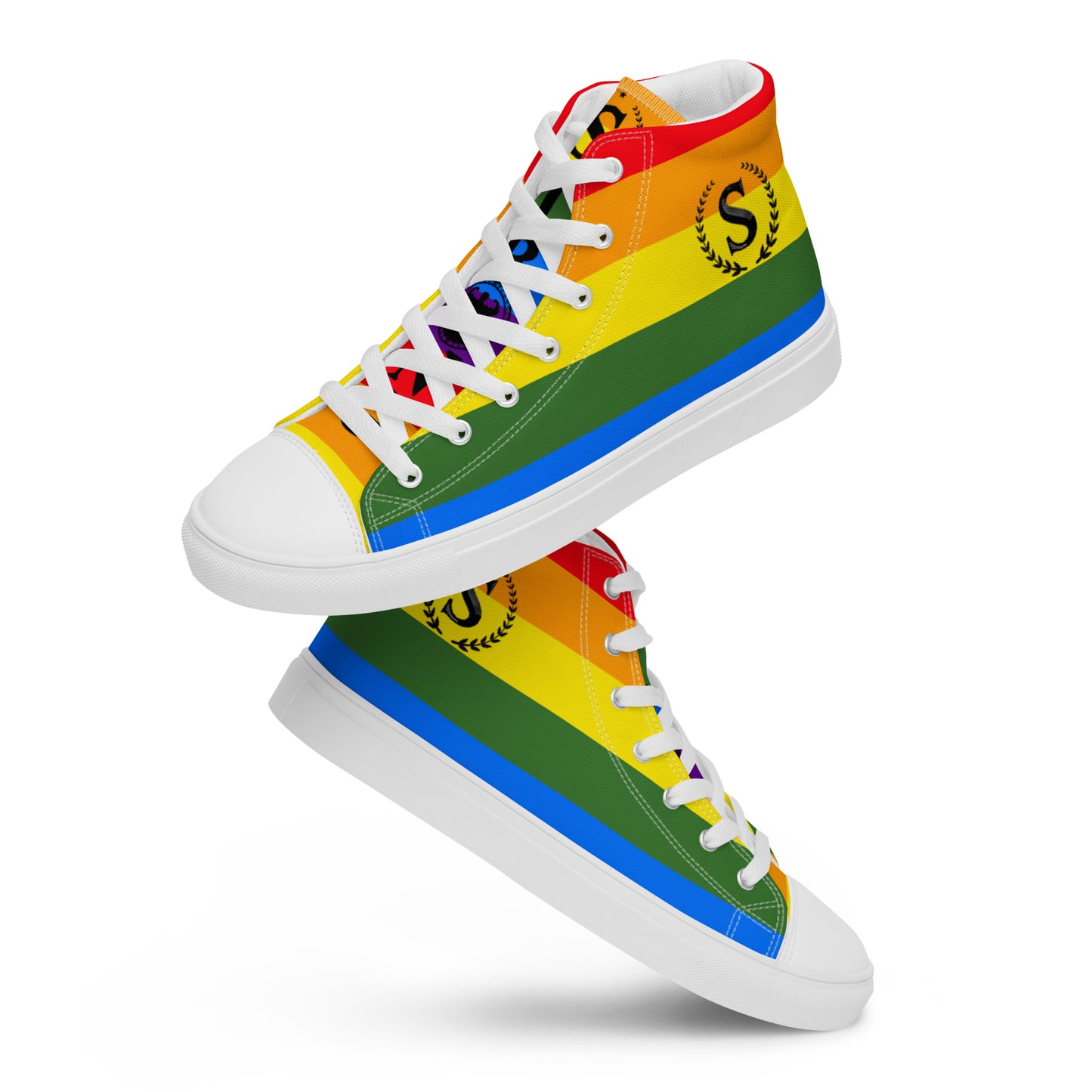 Men’s high top canvas shoes