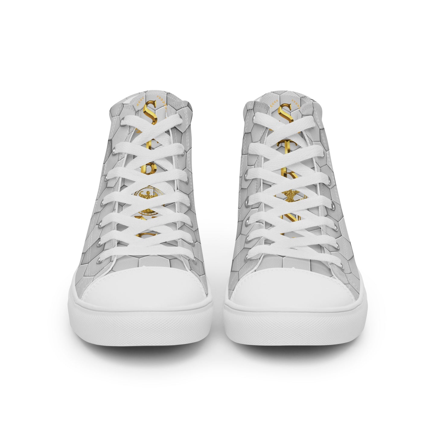 Men’s high top canvas shoes