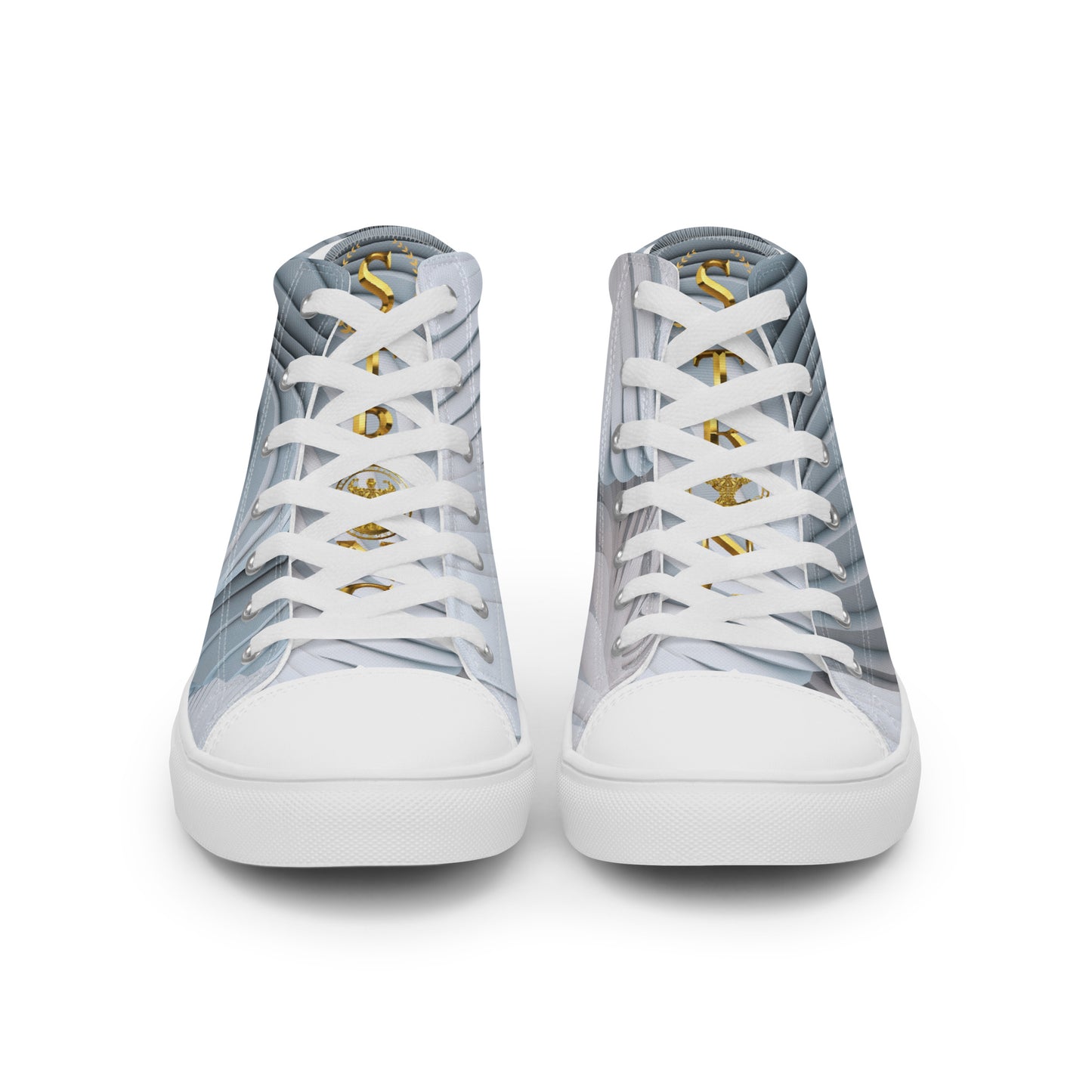 Men’s high top canvas shoes