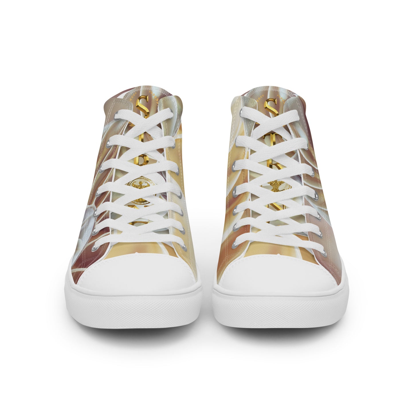 Men’s high top canvas shoes