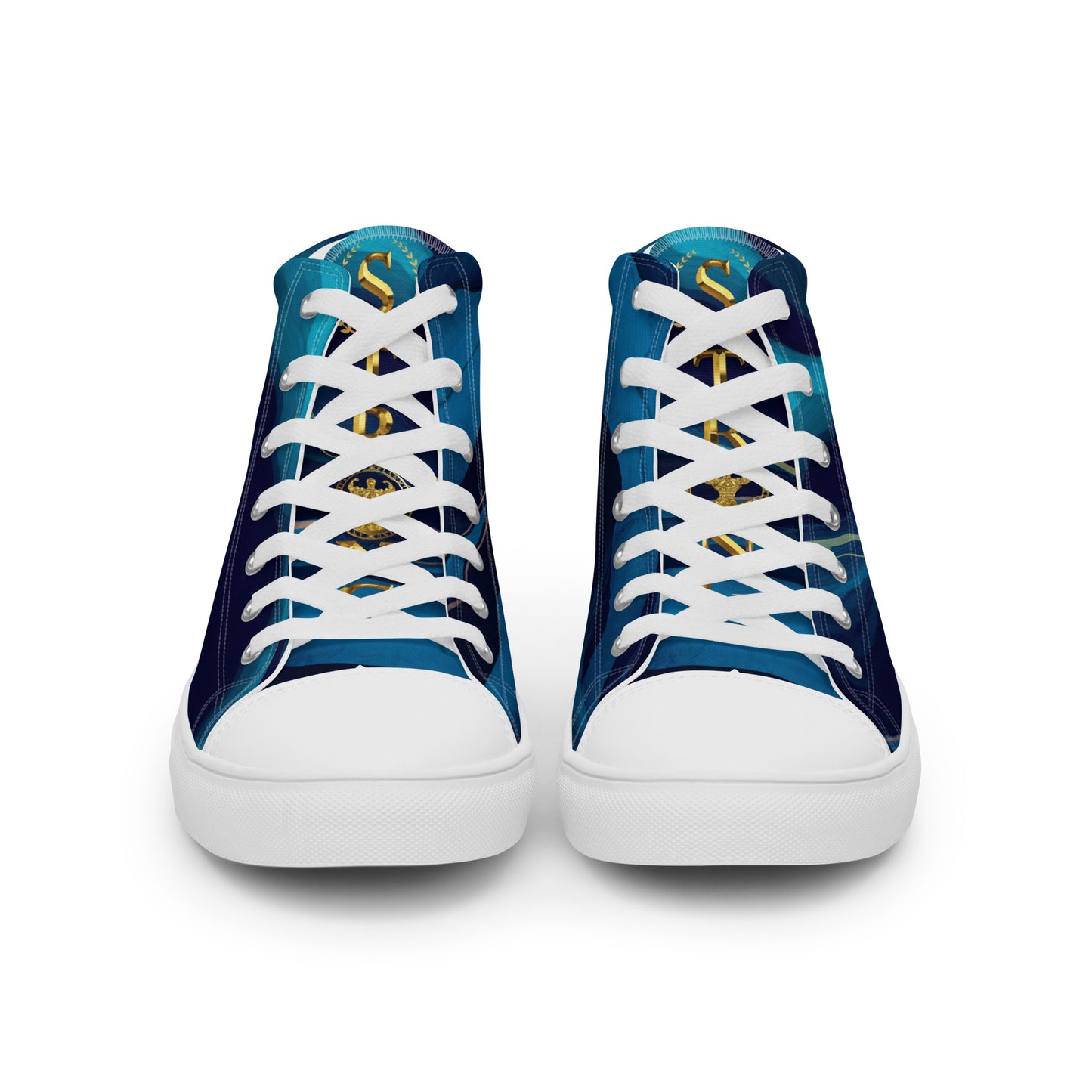 Men’s high top canvas shoes