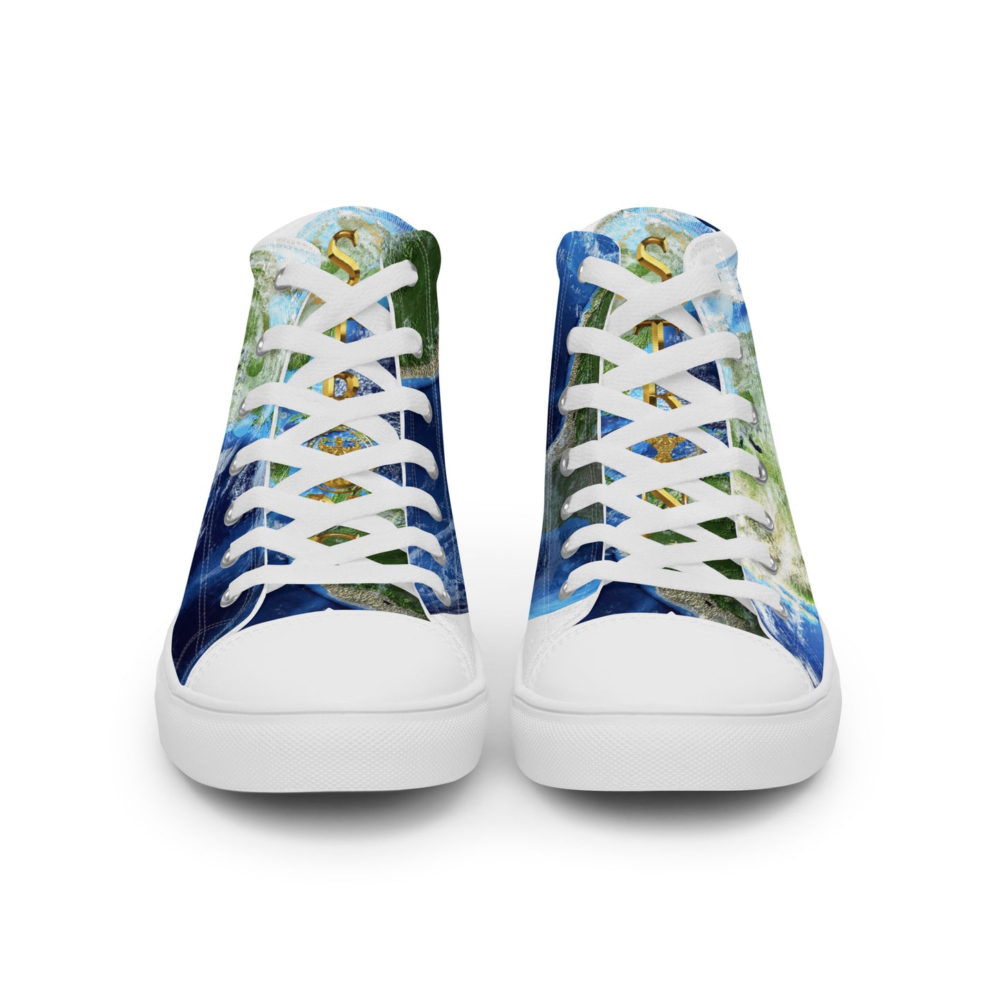 Men’s high top canvas shoes