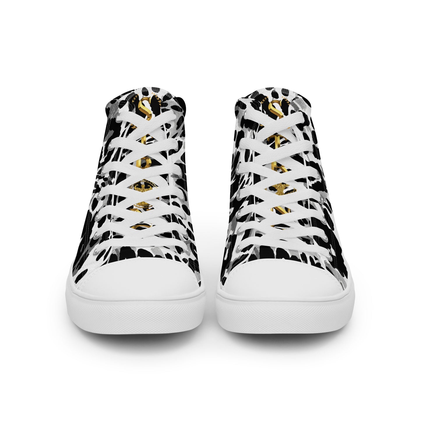 Men’s high top canvas shoes