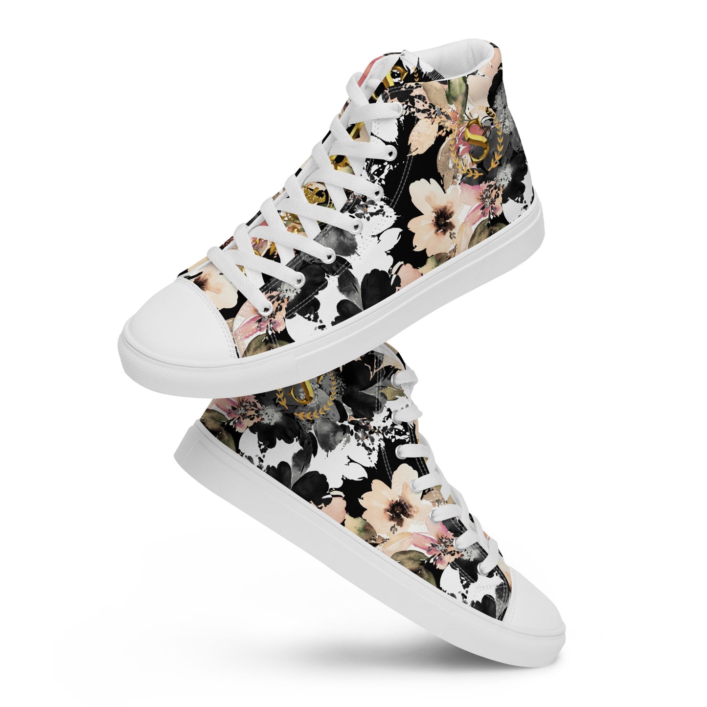 Men’s high top canvas shoes