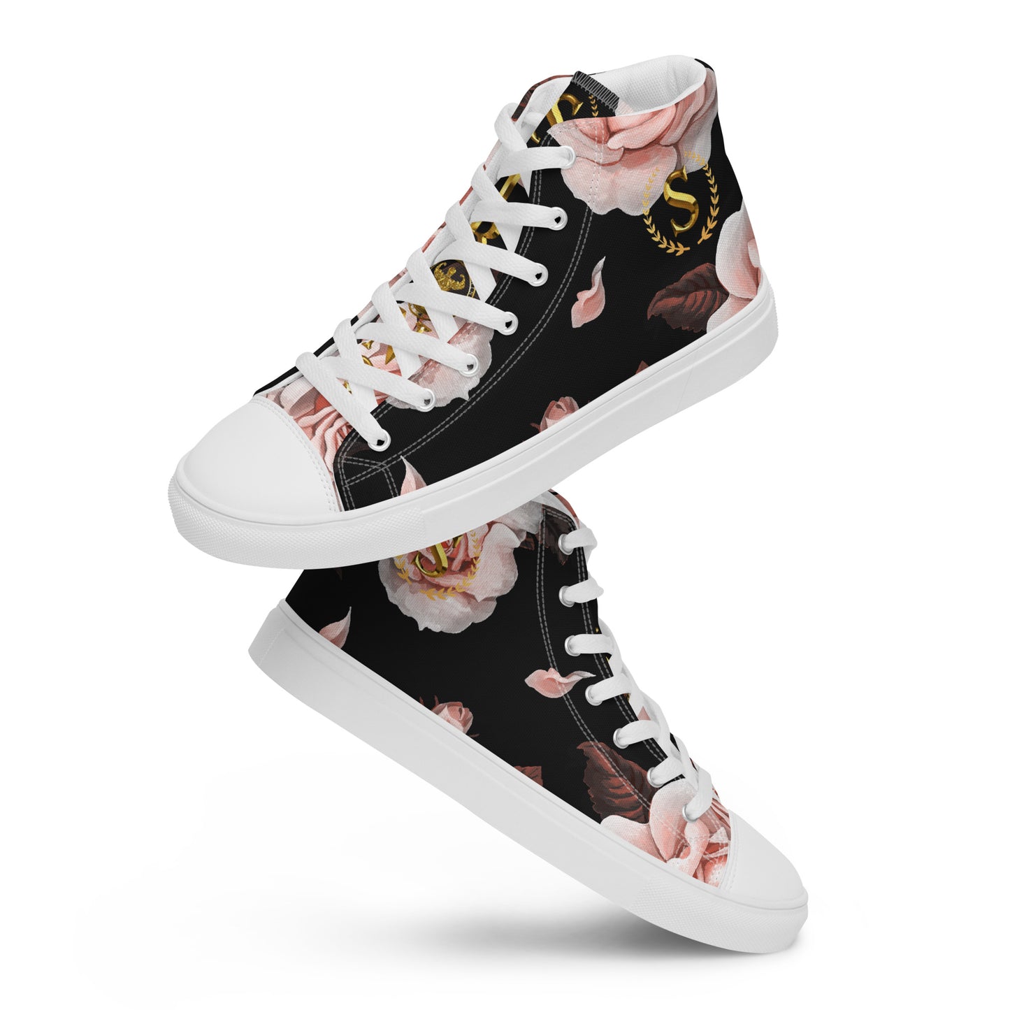 Men’s high top canvas shoes