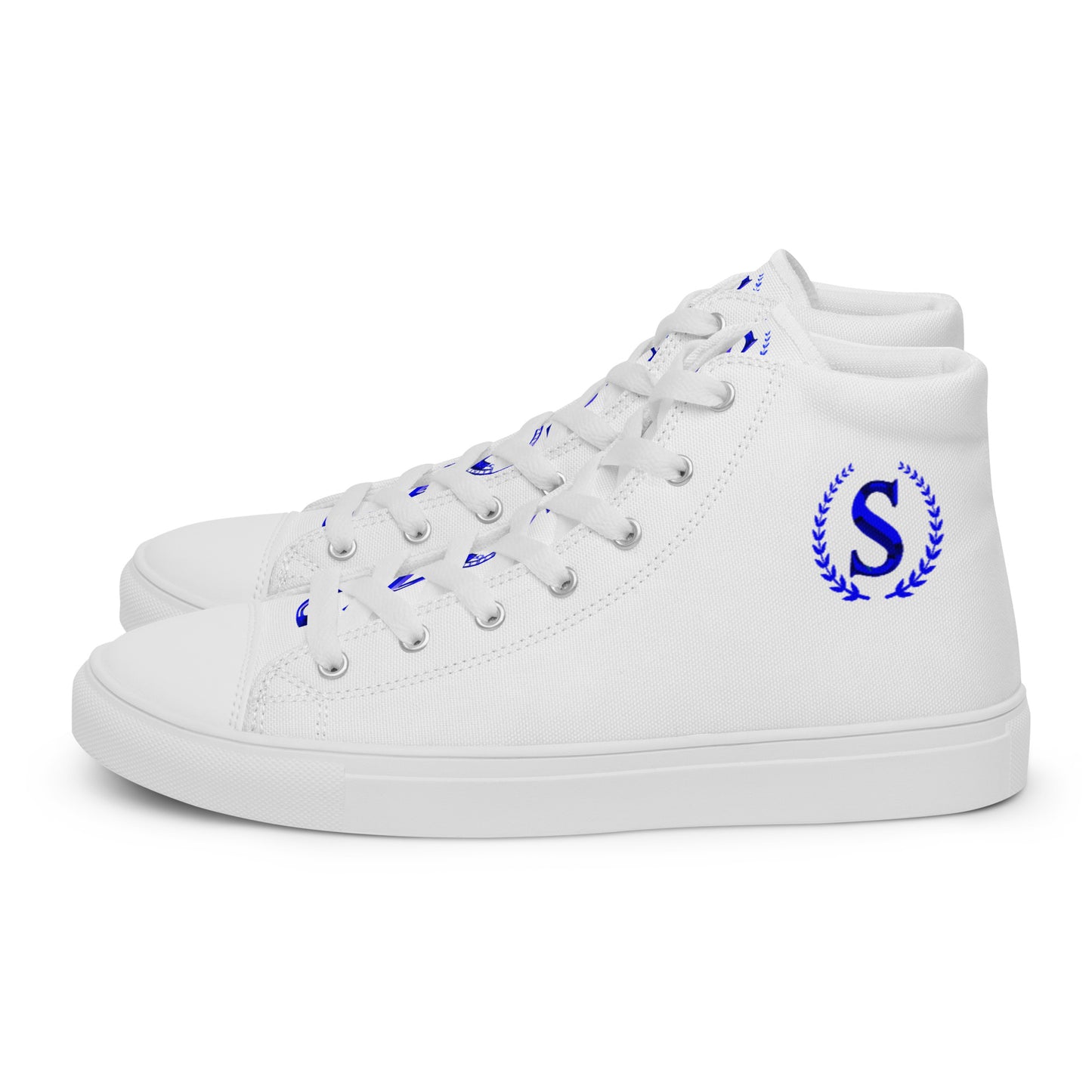 Men’s high top canvas shoes