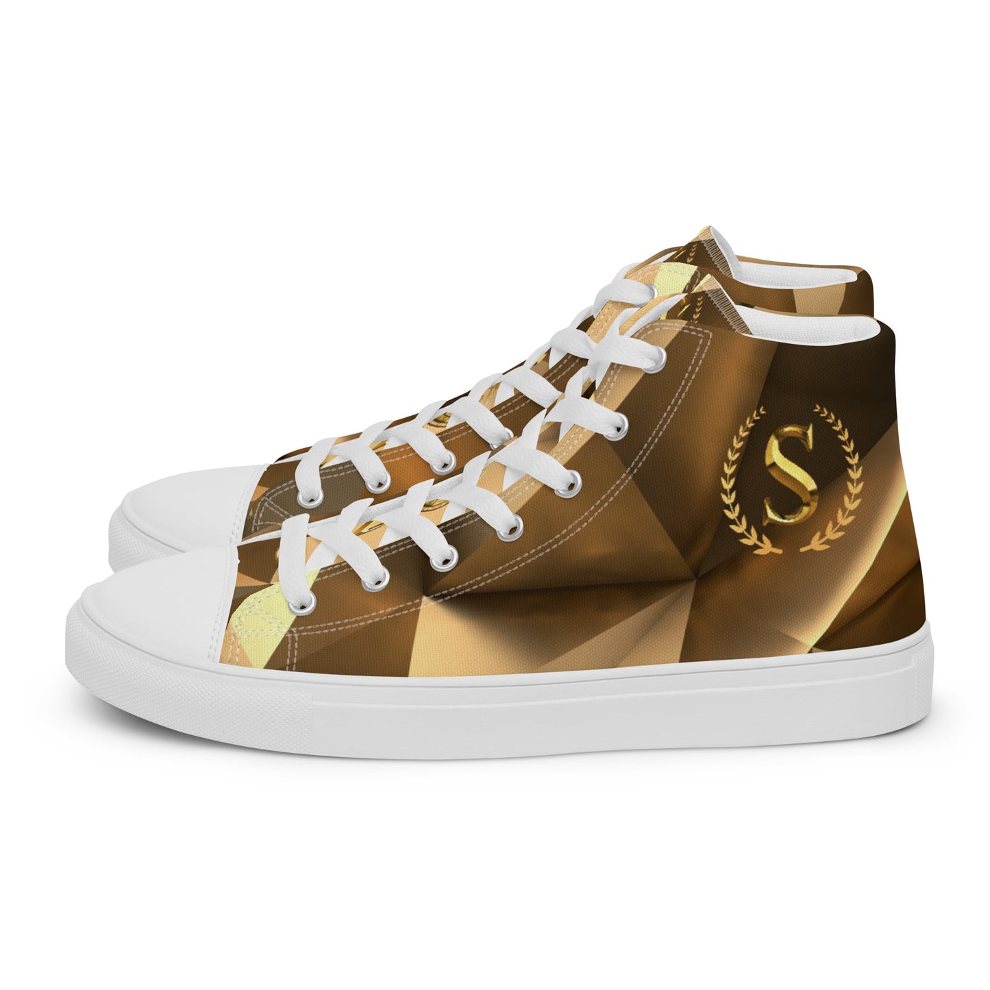 Men’s high top canvas shoes