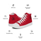 Men’s high top canvas shoes