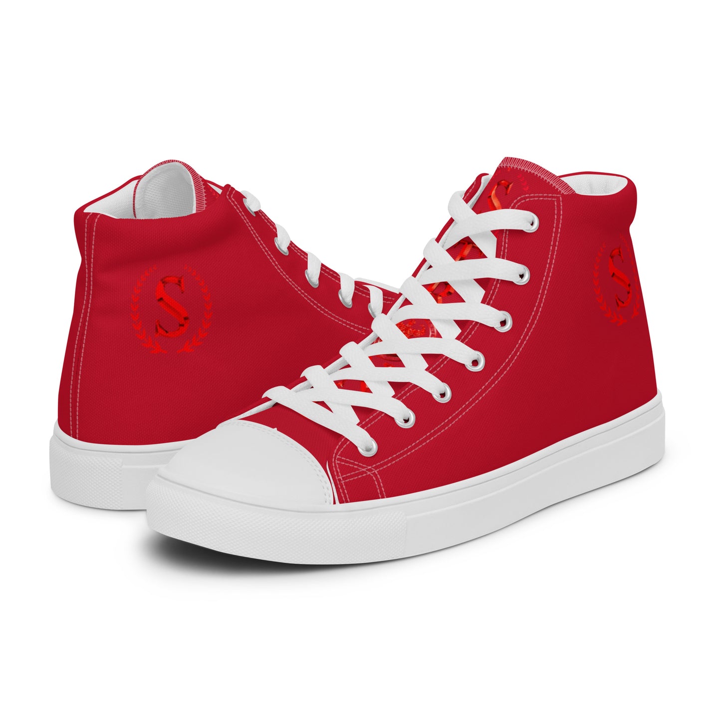 Men’s high top canvas shoes