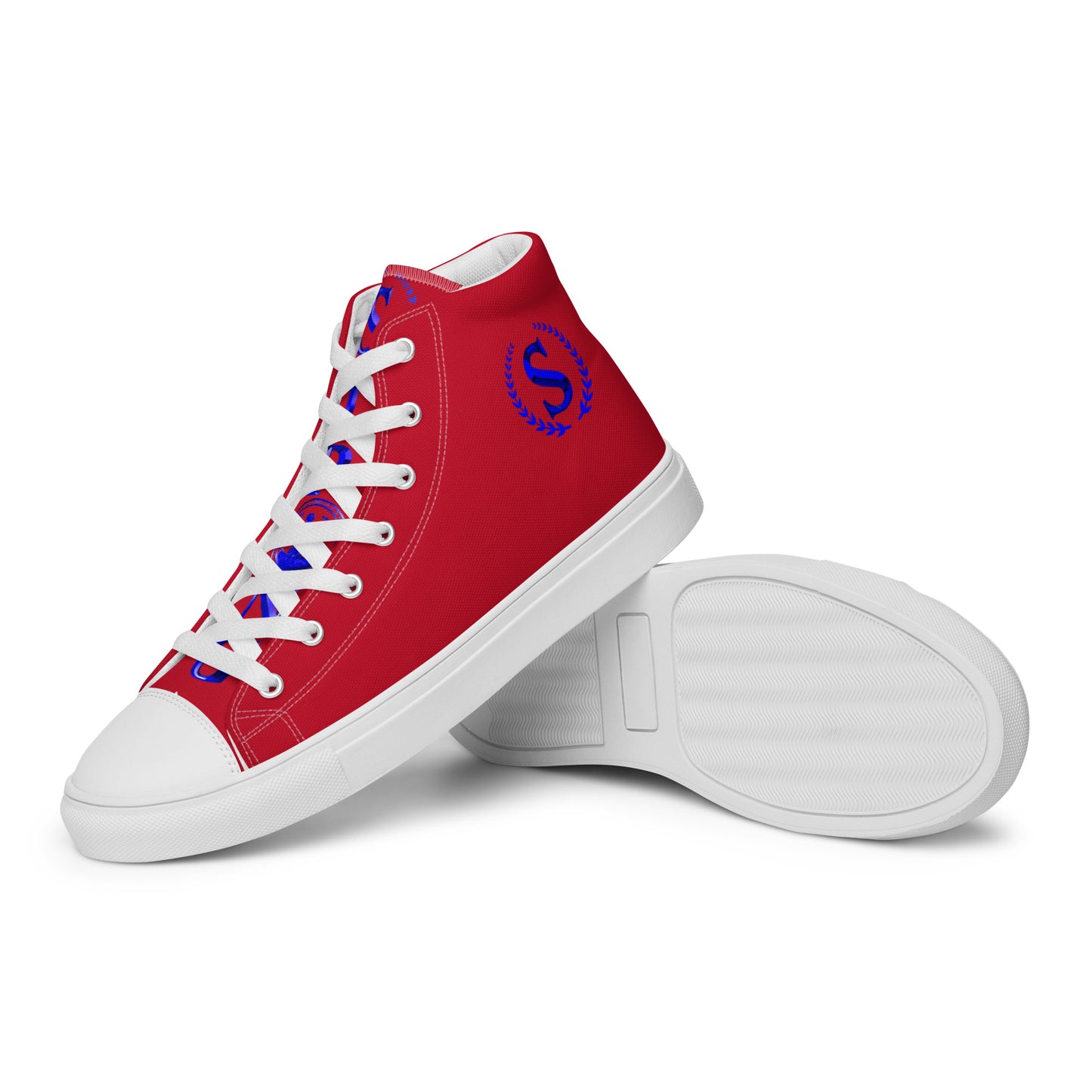 Men’s high top canvas shoes