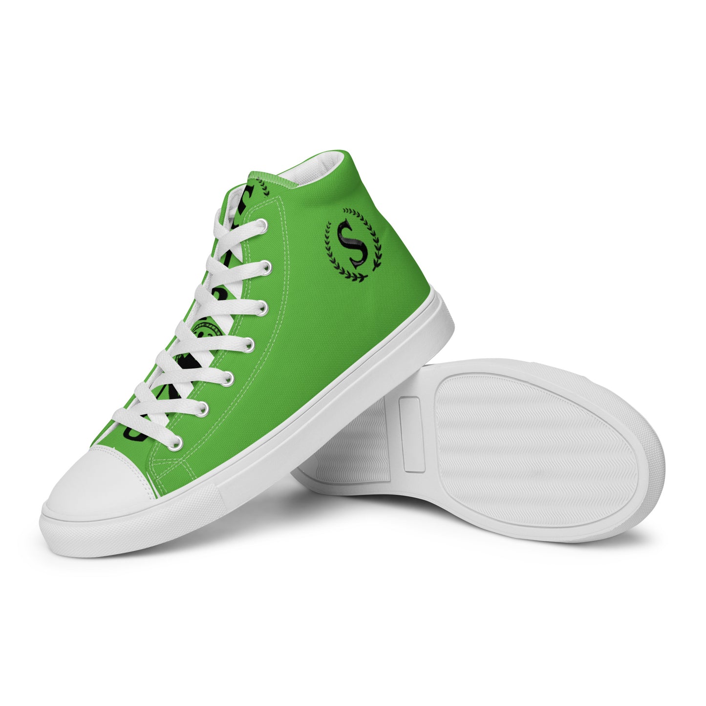 Men’s high top canvas shoes