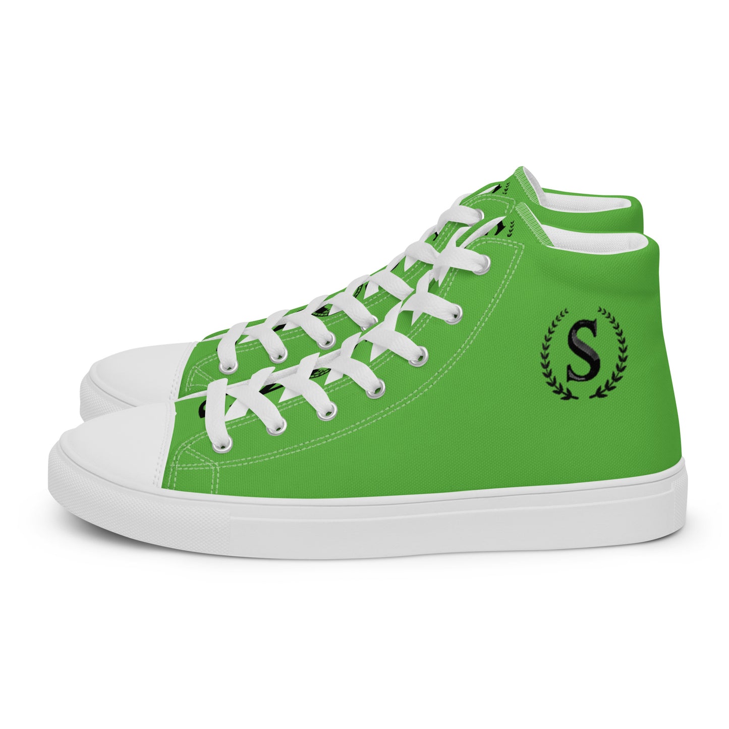 Men’s high top canvas shoes