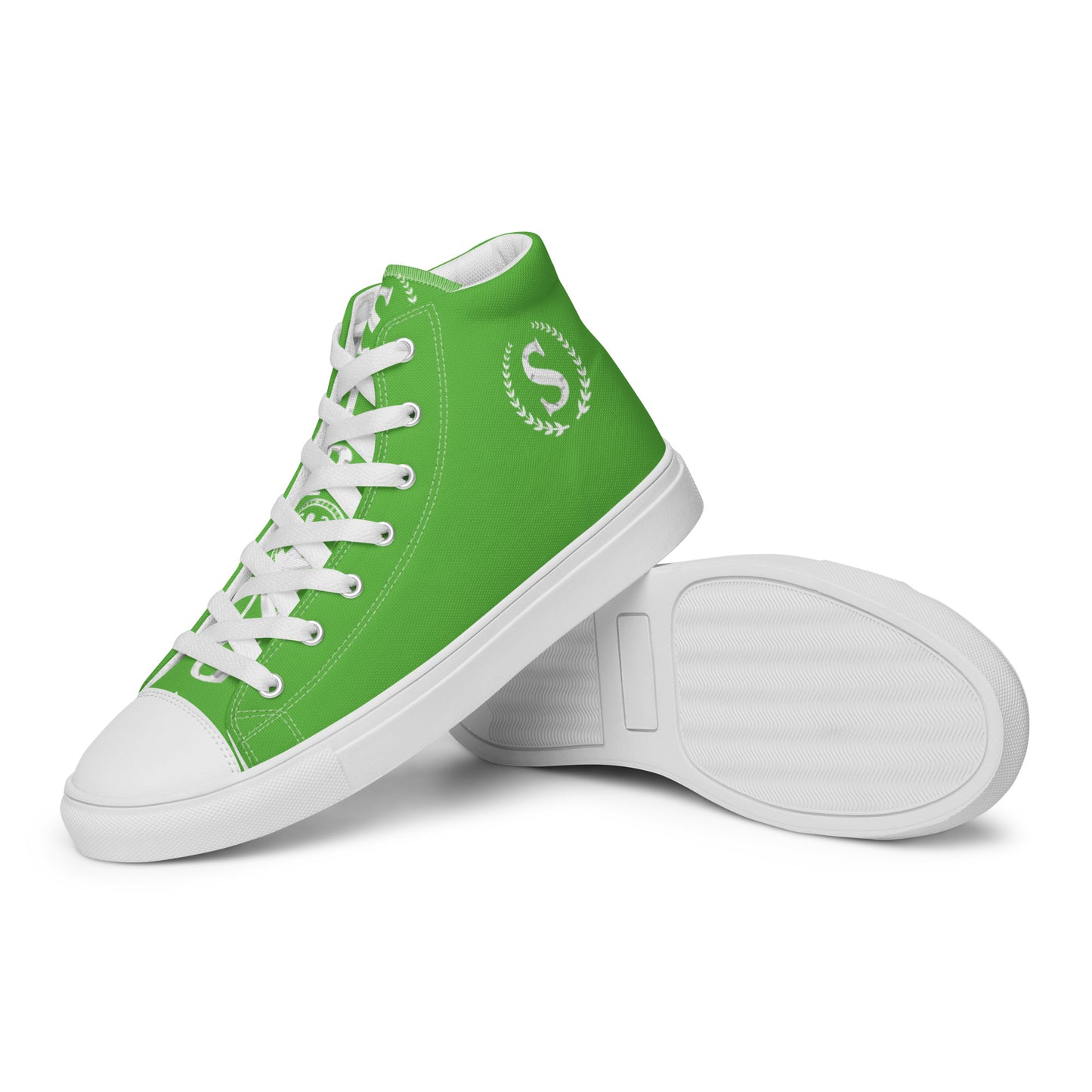 Men’s high top canvas shoes