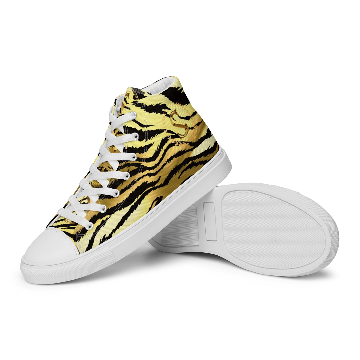 Men’s high top canvas shoes