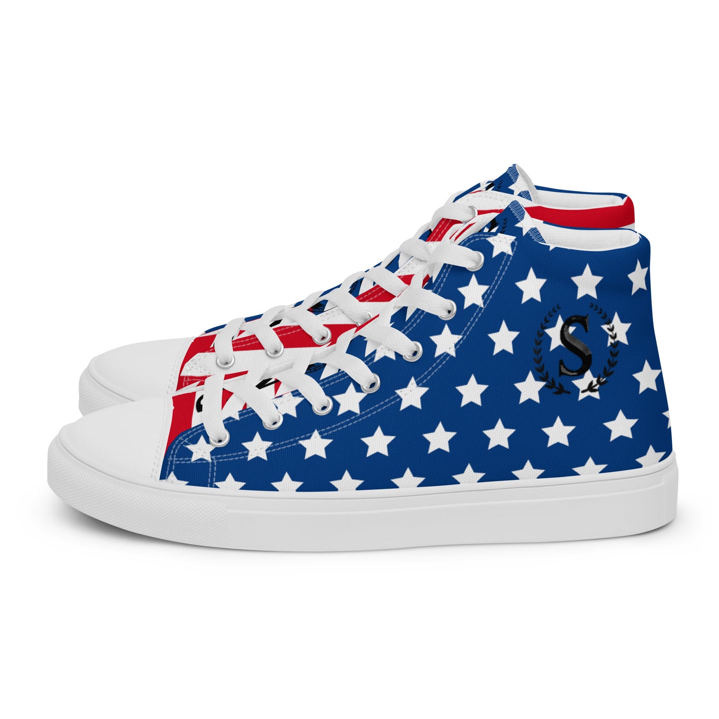 Men’s high top canvas shoes