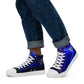 Men’s high top canvas shoes