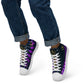 Men’s high top canvas shoes