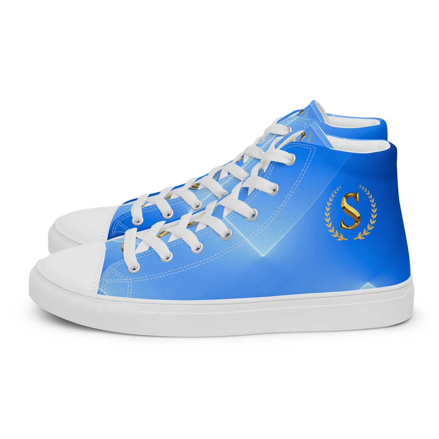 Men’s high top canvas shoes