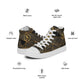 Men’s high top canvas shoes